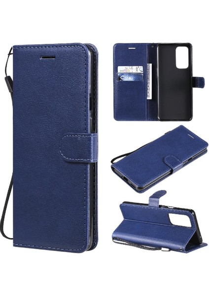 Oneplus 9 Için Flip Case Pro Klasik Düz Renk ile Yüksek Kaliteli Deri (Yurt Dışından)