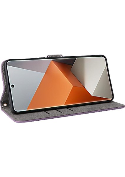 Xiaomi Redmi Not Için Kılıf 13 Pro Artı Pu Deri Flip Folio Cüzdan Kart (Yurt Dışından)