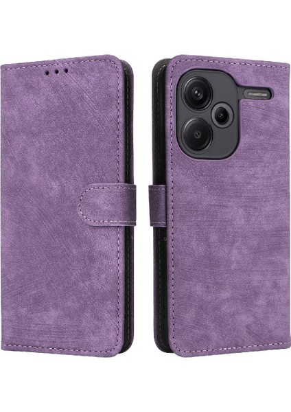 Xiaomi Redmi Not Için Kılıf 13 Pro Artı Pu Deri Flip Folio Cüzdan Kart (Yurt Dışından)