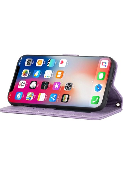 Iphone Xr Için Flip Case Manyetik Kapatma Cüzdan Kılıf Kickstand Darbeye (Yurt Dışından) fırsatları