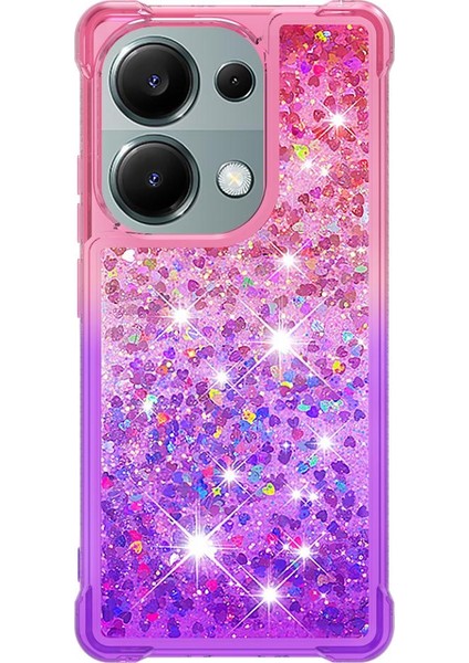 Xiaomi Poco M6 Pro 4g Akan Sparkle Hareketli Kapak Temizle Tampon (Yurt Dışından)