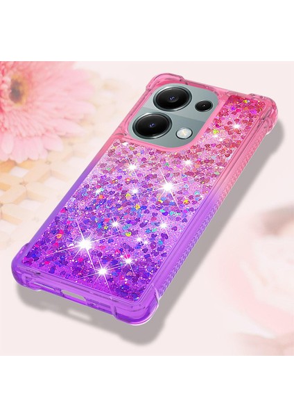Xiaomi Poco M6 Pro 4g Akan Sparkle Hareketli Kapak Temizle Tampon (Yurt Dışından)