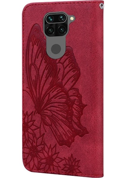Xiaomi Redmi Not 9 Flip Telefon Kılıfı Için Büyük Kelebek Kickstand (Yurt Dışından)