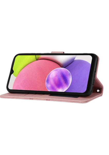 Samsung Galaxy A03 Manyetik Kapatma Darbeye Koruyucu Için Flip Case (Yurt Dışından)