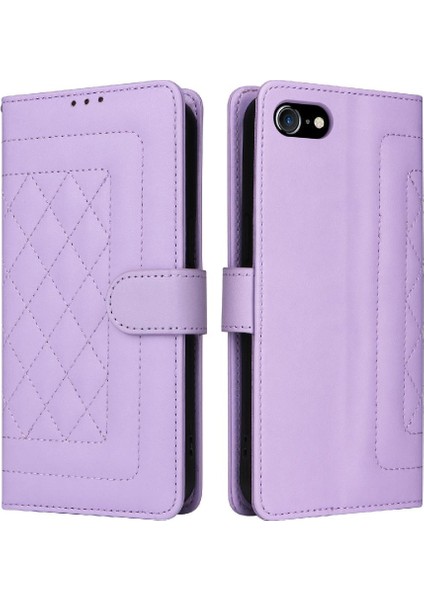Iphone 6 Için Flip Case Artı Darbeye Dayanıklı Basit Iş Deri Kılıf Flip (Yurt Dışından)