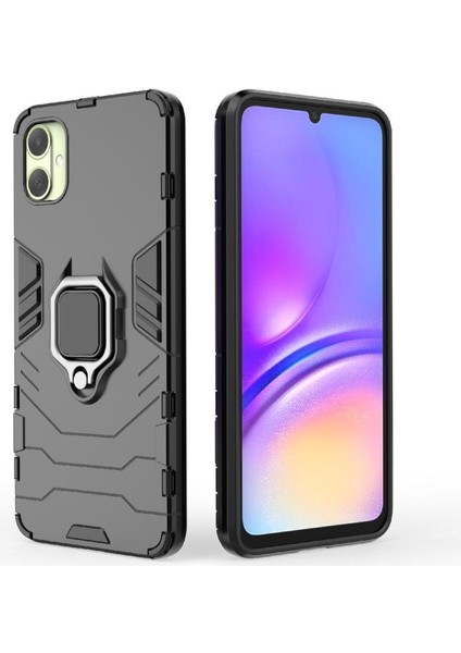 Samsung Galaxy A05 4g Darbeye Kapak 360 &deg; Dönen Halka Askeri (Yurt Dışından)