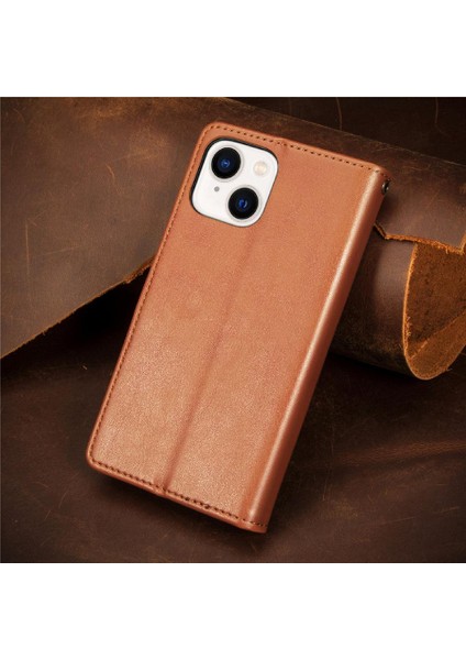 IPhone 15 Için Kılıf Artı Moda Tasarım Kapak Çevirin Deri Kılıf Zarif (Yurt Dışından)