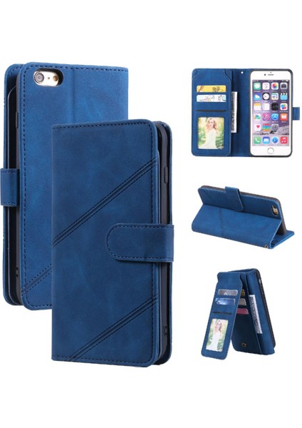 IPhone 6 Için Kılıf Artı Cüzdan Flip Folio Pu Deri Kart Tutucu Kickstand (Yurt Dışından)