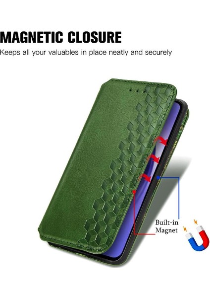 Samsung Galaxy Case 5g Flip Kapak Moda Tasarım Cüzdan Fonksiyonu (Yurt Dışından)