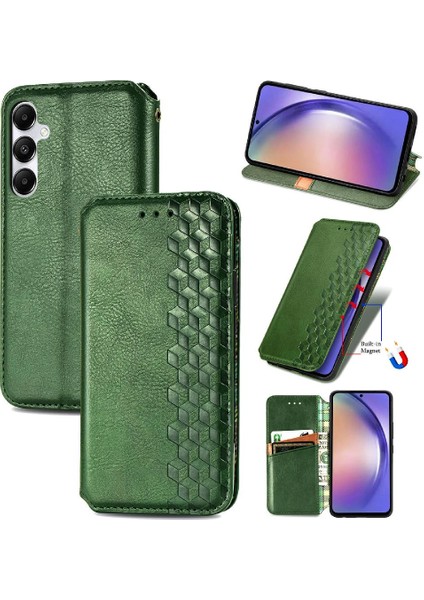 Samsung Galaxy Case 5g Flip Kapak Moda Tasarım Cüzdan Fonksiyonu (Yurt Dışından)