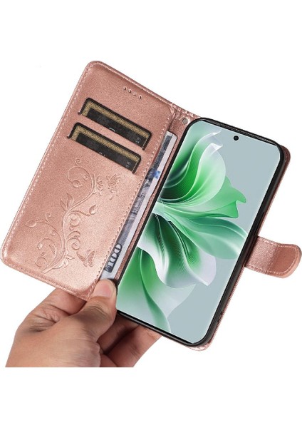 Oppo Oppo 11 Pro 5g Için Yüksek Kaliteli Deri Cüzdan Telefon Kılıfı ve (Yurt Dışından)