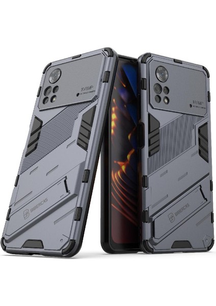 Xiaomi Poco X4 Pro 5g Koruyucu Kapak Için Kickstand Sağlam Askeri (Yurt Dışından)