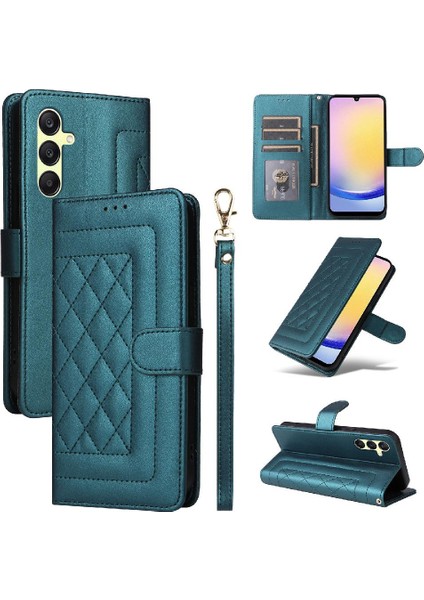 Samsung Galaxy A25 5g Için Flip Case Darbeye Kapak Kapak Basit Iş (Yurt Dışından)