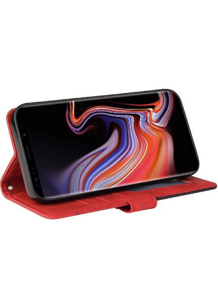 Samsung Galaxy Not 9 Iki Renkli Dikiş Kickstand Koruyucu Kılıf (Yurt Dışından)