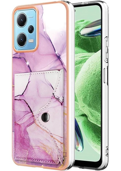 Xiaomi Redmi Not 12 5g Kart Yuvaları Için Kılıf Ince Cüzdan Yumuşak Tpu Tampon (Yurt Dışından)