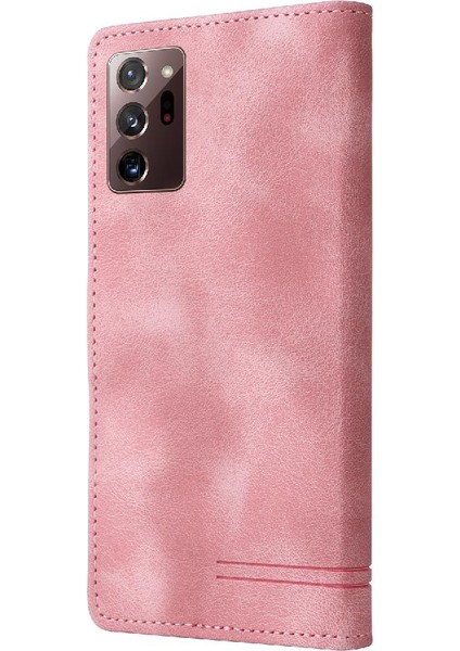 Samsung Galaxy Not 20 Için Flip Case Ultra Cüzdan Basit Iş Deri (Yurt Dışından)