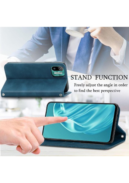 Ulefone Not 6 Için Kılıf Darbeye Deri Kılıf Cüzdan Basit Iş (Yurt Dışından) modelleri