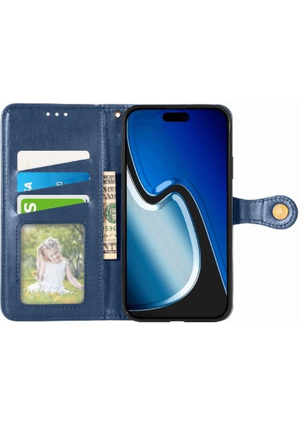 IPhone 15 Için Kılıf Artı Moda Tasarım Kapak Çevirin Deri Kılıf Zarif (Yurt Dışından)