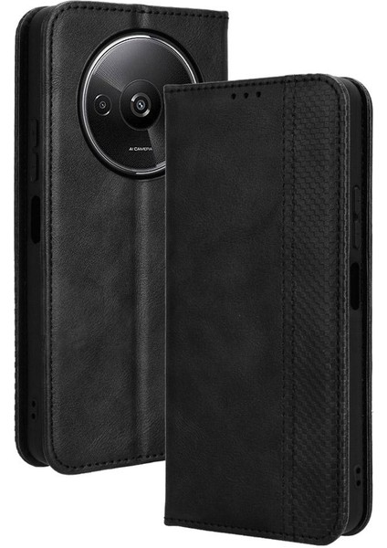 Xiaomi Redmi A3 Cüzdan Manyetik Kapatma Pu Deri Kılıf (Yurt Dışından) modelleri