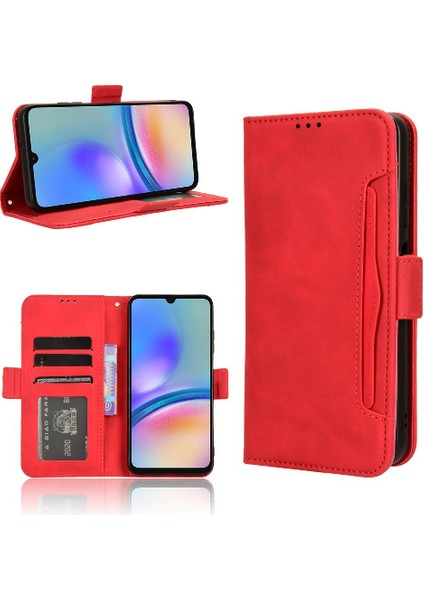 Samsung Galaxy A05S Manyetik Kapatma Ayarlanabilir Ayrılabilir Kart Için Kılıf (Yurt Dışından)