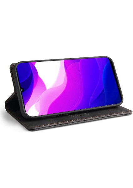 Xiaomi 10 Lite Kickstand Iki Kart Yuvaları Premium Deri Premium (Yurt Dışından) fırsatları