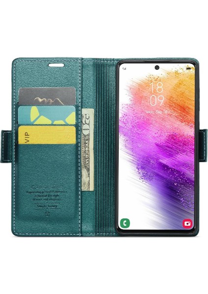 Samsung Galaxy A73 Darbeye Dayanıklı Durumda Kart Yuvası Anti Dolandırıcılık (Yurt Dışından)