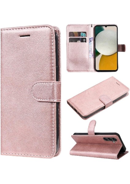 Samsung Galaxy A05S Yüksek Kalite Deri Iş Cüzdan Için Flip Case (Yurt Dışından)