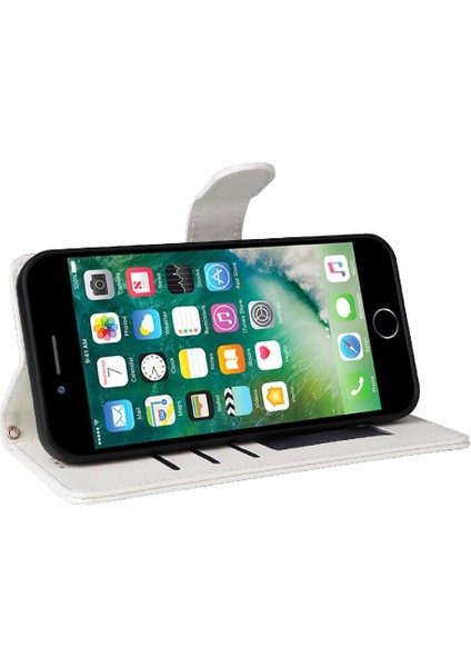 Iphone 6 Için Flip Case Artı Darbeye Dayanıklı Basit Iş Deri Kılıf Flip (Yurt Dışından)