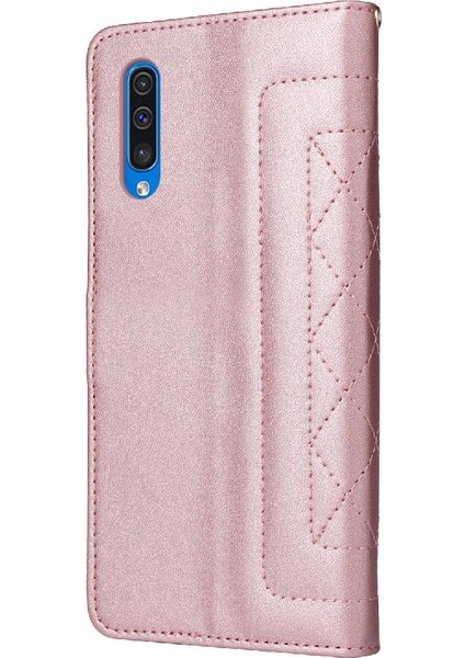 Samsung Galaxy A50 Için Flip Case Deri Kılıf Cüzdan Basit Iş Çevirme (Yurt Dışından) indirimleri