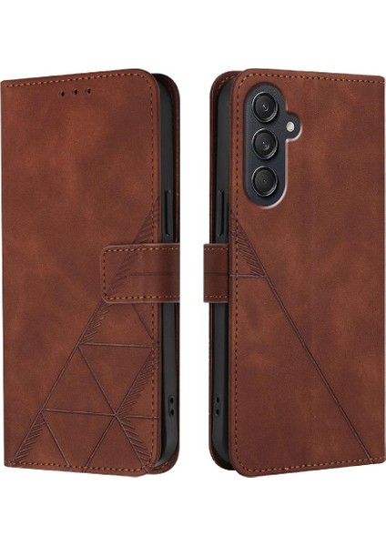 Samsung Galaxy M55 Kredi Kartı Tutucu Flip Folio Kitap Koruyucu (Yurt Dışından)