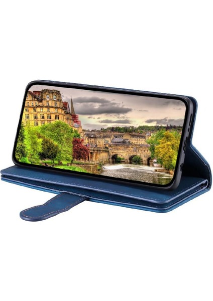Xiaomi Redmi Not Için Flip Case 13 Pro Artı 5g Kordon 9 Kart Yuvaları Pu (Yurt Dışından)