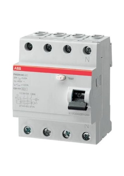 - 2CSF204003R3630 Kaçak Akım Koruma Rölesi Ac 3X63A