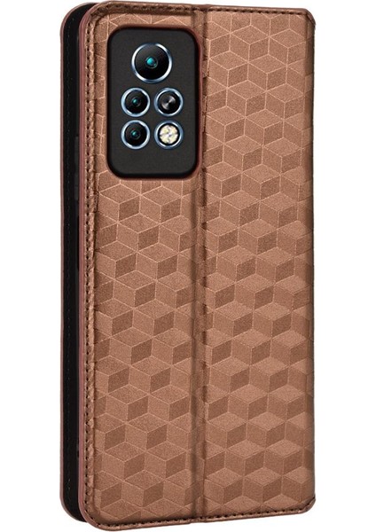 Infinix Not 11 Pro 3D Desen Manyetik Kapatma Kart Yuvaları Tutucu Için Kılıf (Yurt Dışından) indirimleri