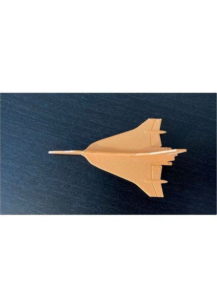 General Dynamics F-16XL Maket Uçak Kartı