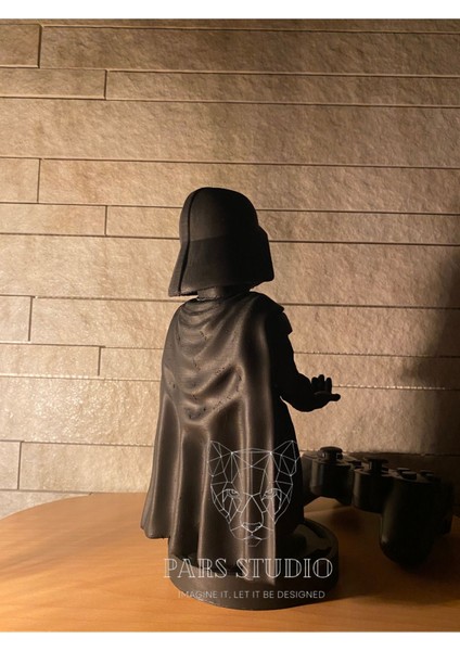 Turansoy Craft Darth Vader Star Wars Ps Kol Tutucu/joystick/telefon/kumanda Tutucu 25CM (Ps/xbox ile Uyumlu)