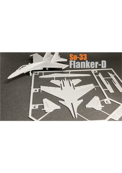 Suhoy Su-33 Flanker-D Maket Uçak Kartı