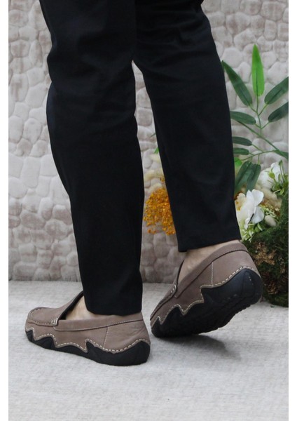 231225 Esnek Kauçuk Taban Nubuk Deri Erkek Ayakkabı fırsatları