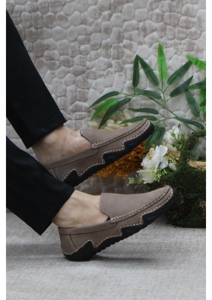 231225 Esnek Kauçuk Taban Nubuk Deri Erkek Ayakkabı indirimleri