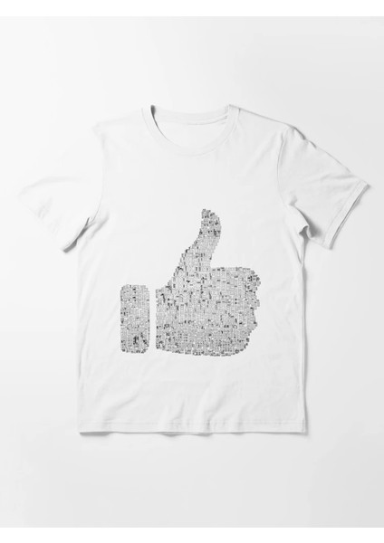 Like Baskılı Bisiklet Yaka T-Shirt fiyatları