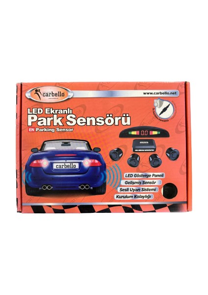 Carbello LED Ekranlı Park Sensörü