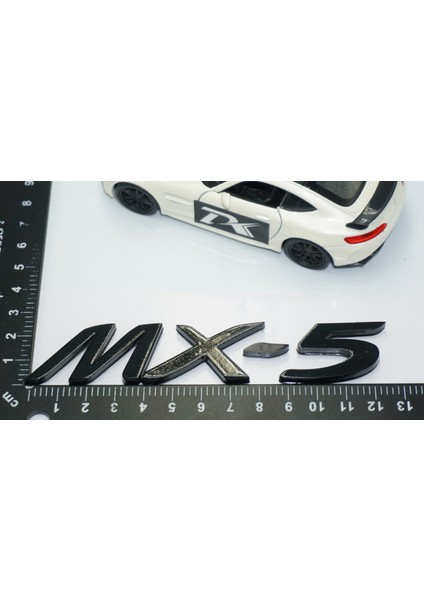 Mazda Miata Mx-5 Siyah Abs 3m 3D Bagaj Yazı Logo Arma
