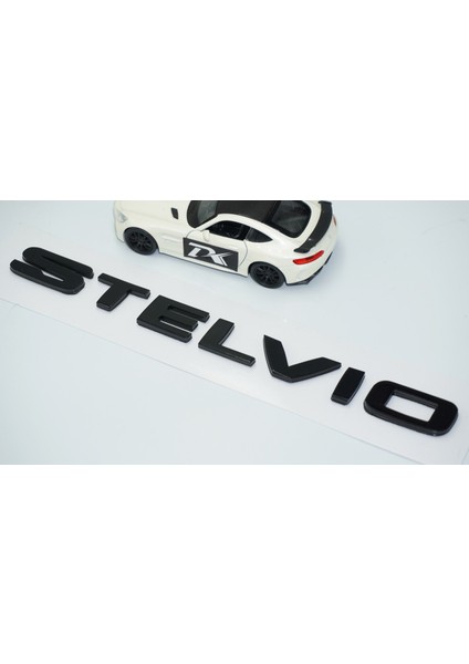 Alfa Romeo Stelvio Siyah Abs 3m 3D Bagaj Yazı Logo Arma fırsatları