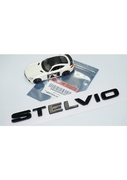 Alfa Romeo Stelvio Siyah Abs 3m 3D Bagaj Yazı Logo Arma indirimleri