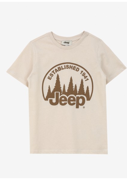 Baskılı Taş Erkek Çocuk T-Shirt J4Sb-Tsh9