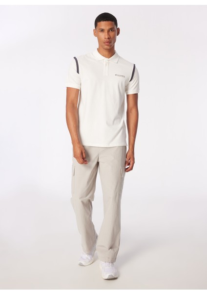 Düz Beyaz Erkek Polo T-Shirt D4SM-TST3245 fiyatları
