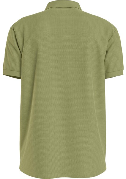 Düz Yeşil Erkek Polo T-Shirt J30J325432L9N