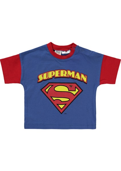 Süperman Erkek Bebek Takım 6-18 Ay Indigo modelleri