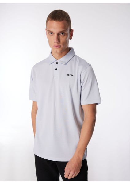 Açık Mavi Erkek Normal Kalıp Polo T-Shirt Foa404499_Oakley Icon Tn Protect Rc