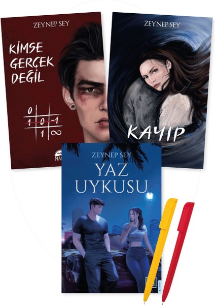 Kimse Gerçek Değil - Kayıp - Yaz Uykusu - Zeynep Sey + Alfa Kalem