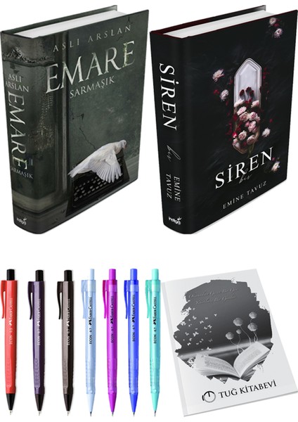 Siren Bir - Emare: Sarmaşık + Kalem + Not Defteri